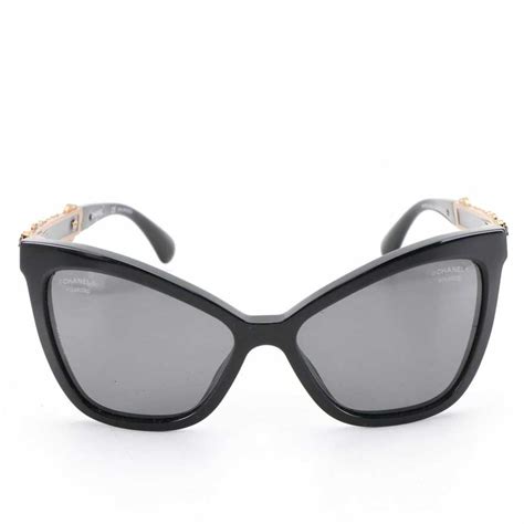 chanel camellia eyes sunglasses|CHANEL Acetate Polarized Camellia Cat Eye Sunglasses 71165 .